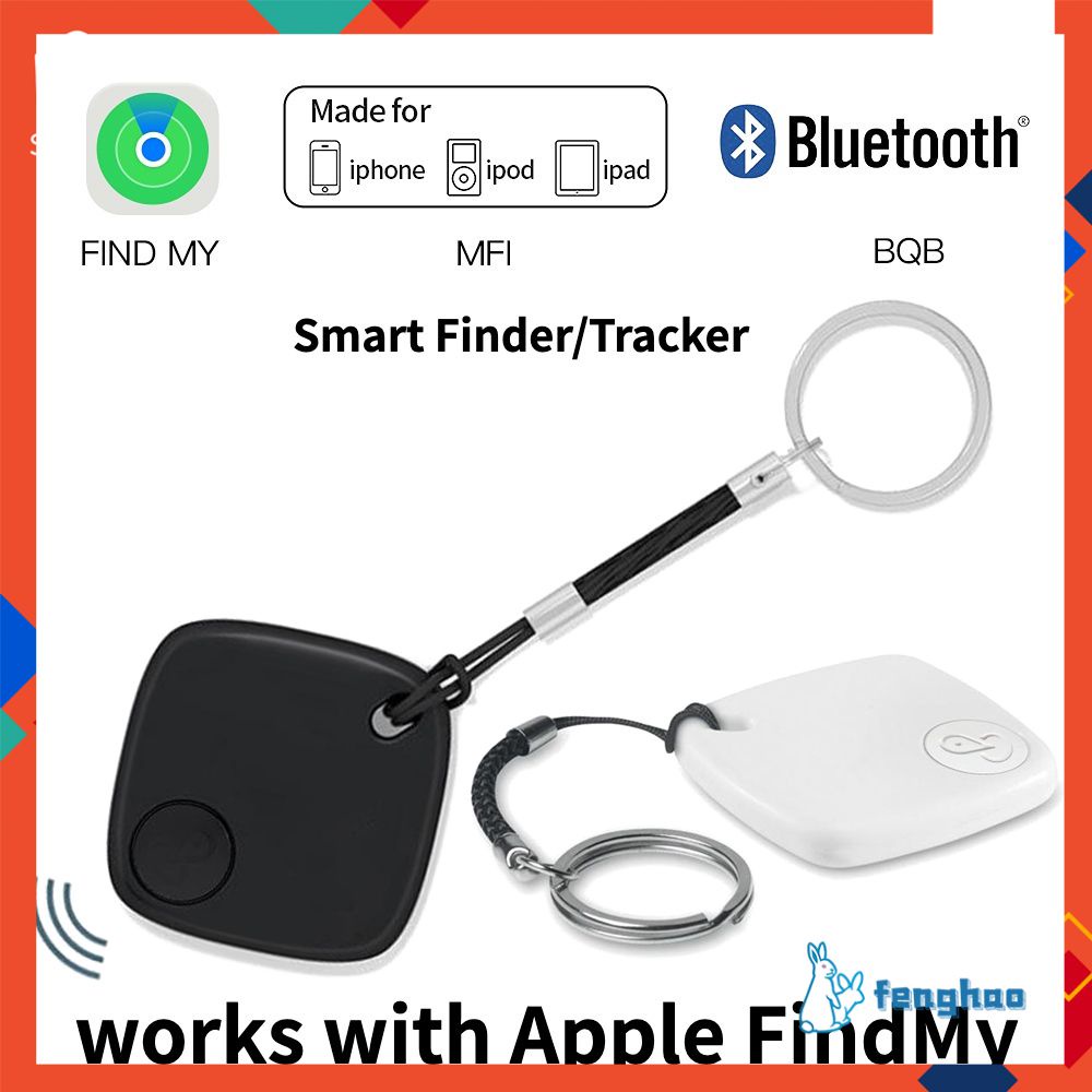 Thông minh định vị tag Mini GPS Tracker trẻ em hành lý Key Finder Pet định vị không dây bluetooth chống mất báo động làm việc với Apple tìm fenghao của tôi. vn