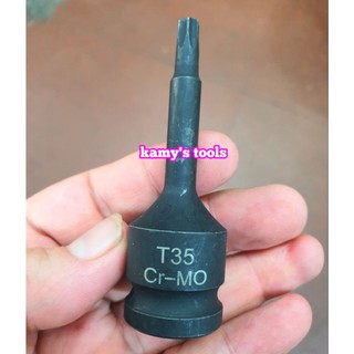Đầu tuýp lú đầu bông sao 1/2 inch dài 78mm t25 t27 t30 t35