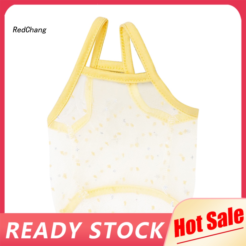 Rc ~ Áo Chui Đầu Thoải Mái In Hoa Nhìn Xuyên Thấu Cho Thú Cưng Vào Mùa Hè