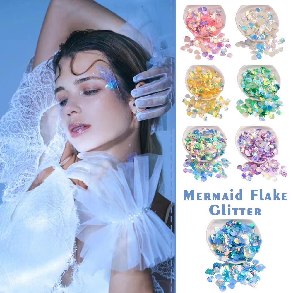 Lọ Kim Tuyến Dạng Gel Lấp Lánh Trang Điểm Mắt Hình Vỏ Sò