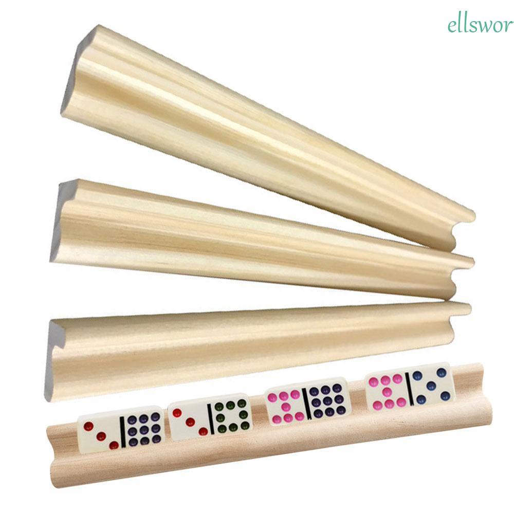 Giá Gỗ Để Bài Domino 4 Ngăn Tiện Lợi