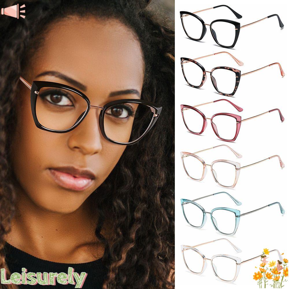 Kính Mắt Mèo Đọc Sách Gọng Vuông Thời Trang Cho TV / Điện Thoại / Máy Tính