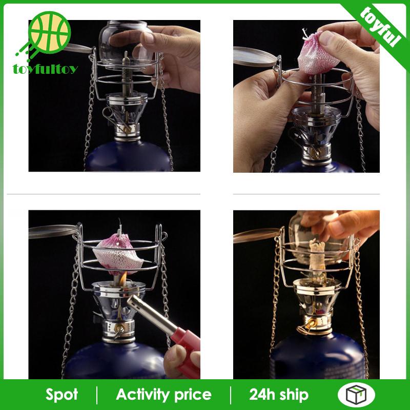 Đèn Khí Gas Thiết Kế Độc Đáo Tiện Dụng Cho Cắm Trại / Leo Núi / Dã Ngoại