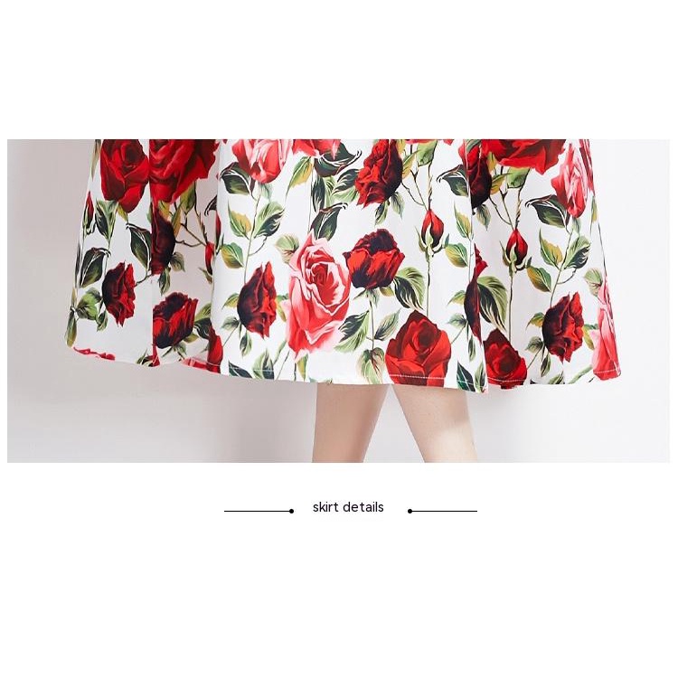 20236 Váy không tay cạp cao cắt may ba chiều