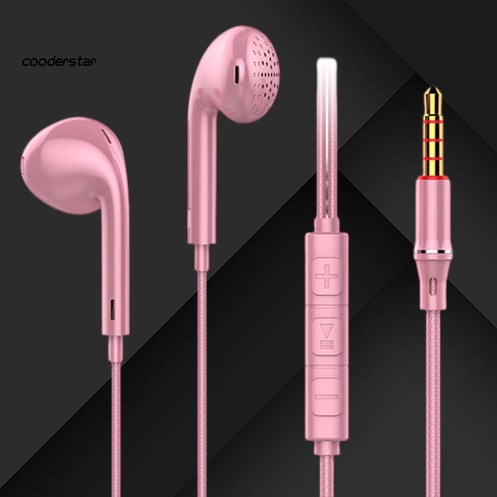 Tai Nghe Nhét Tai Có Dây 3.5mm Âm Thanh HiFi Sống Động Thông Minh