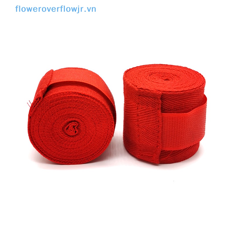 Băng Quấn Cổ Tay Bằng Cotton 2.5M Hỗ Trợ Luyện Tập Muay Thai Boxing