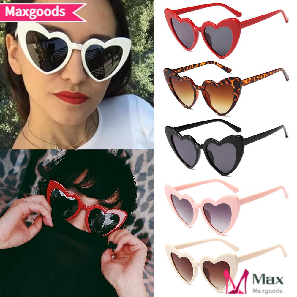 Kính Mát Gọng Trái Tim Thời Trang Dành Cho Nữ