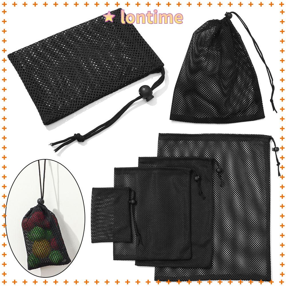 Túi Lưới Đựng Đồ Giặt Bằng Nylon Có Dây Rút Tiện Lợi