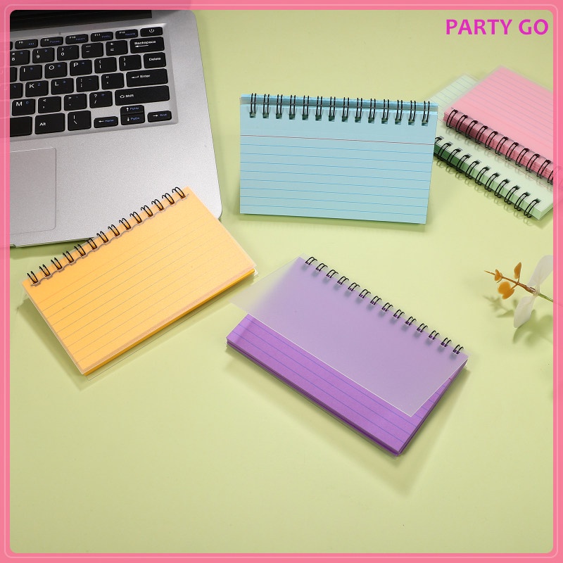 Set 5 Sổ Tay Đựng Thẻ Dạng Xoắn Ốc Tiện Lợi