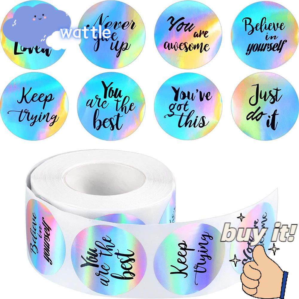 Bộ 600 Miếng Dán Tròn Cho Điện Thoại Truyền Cảm Hứng