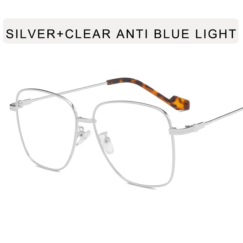 Gọng Kính Hình Chữ Nhật Giảm Ánh Sáng Xanh Thời Trang Cho Nam