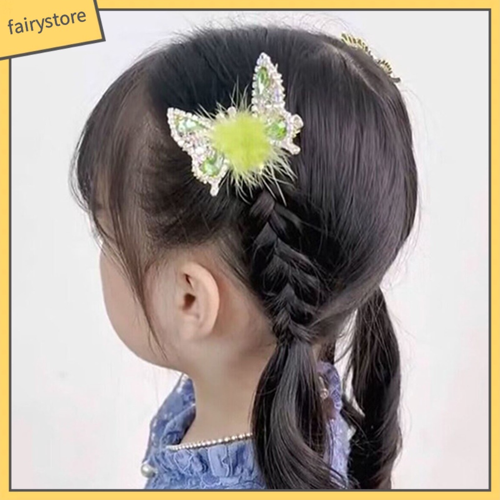 Kẹp Tóc Hình Nơ Bằng Hợp Kim Không Để Lại Dấu Vết Nhỏ Gọn Dành Cho Bé