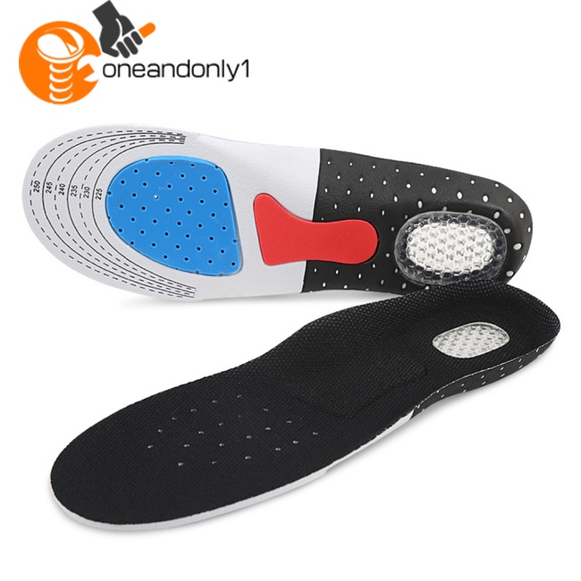 Miếng Lót Giày Thể Thao Mềm Mại Dày Dặn Chống Sốc Dành Cho Nam Và Nữ