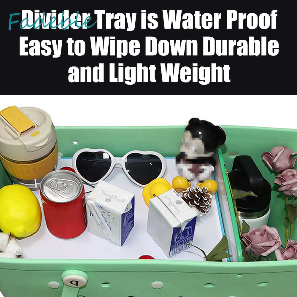 Set 2 Khay Chia Ngăn Phân Loại Đồ Dùng Tiện Dụng