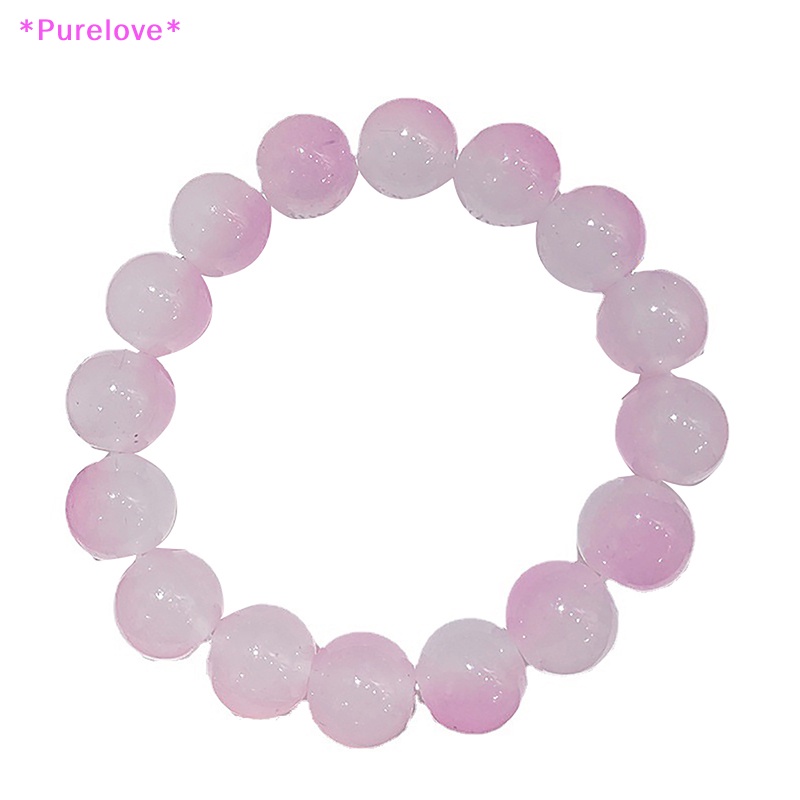Purelove > Vòng Tay Chuỗi Hạt Màu Gradient Mềm Mại Và Đổi Màu Theo Yêu Cầu Cho Nữ Mới