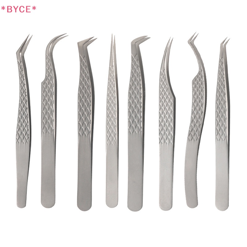 Nhíp Gắp Lông Mi Giả Bằng Thép Không Gỉ Tiện Dụng Mới