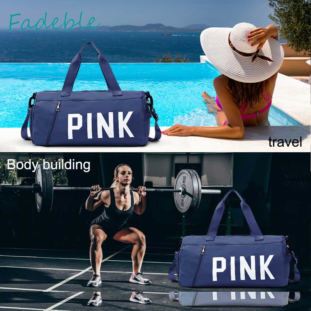 Túi Đựng Đồ Tập Thể Thao Sức Chứa Lớn Chia Ngăn Khô / Ướt Tiện Dụng Cho Nam Và