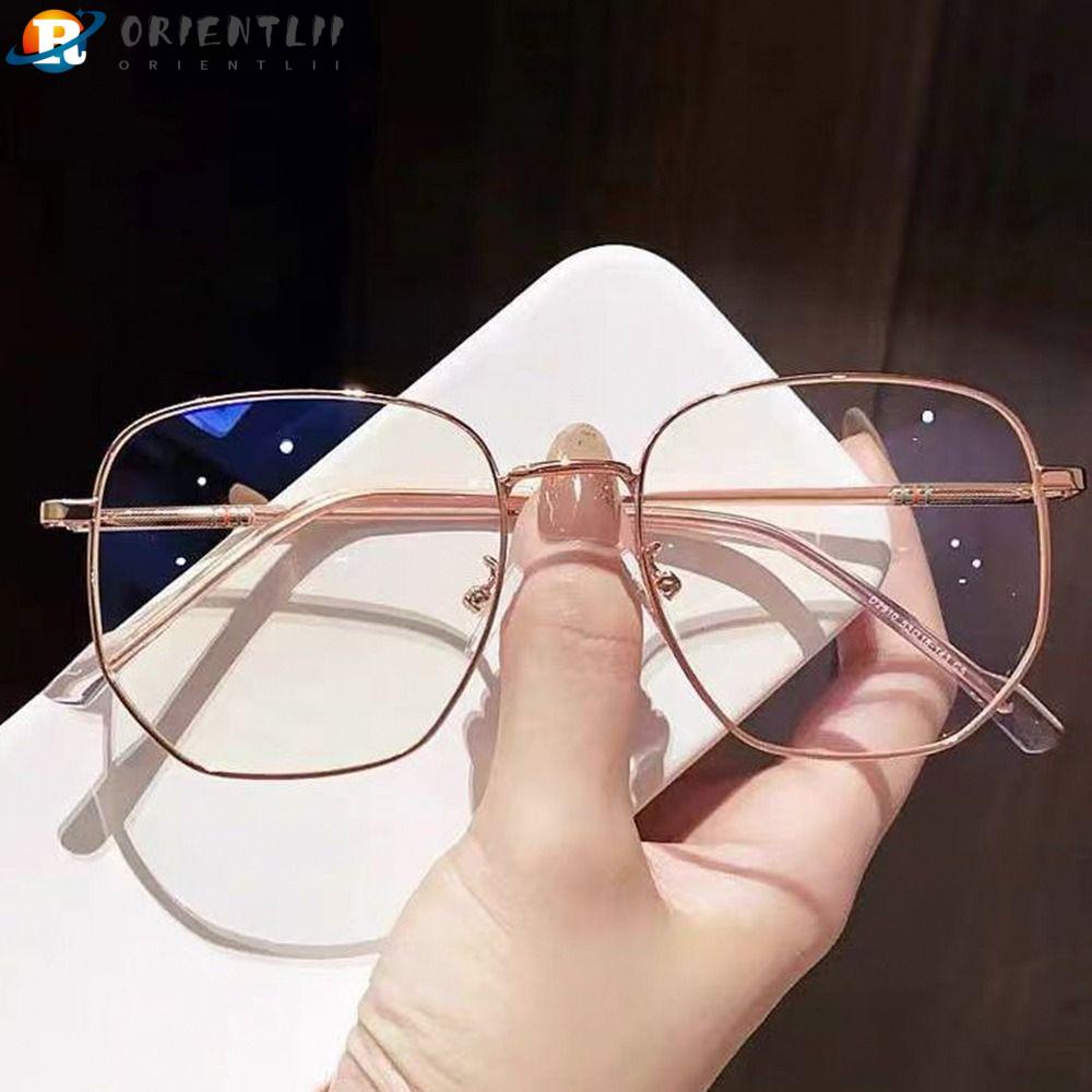 Kính Cận Thị Orentlii Gọng Vuông Kim Loại Siêu Nhẹ