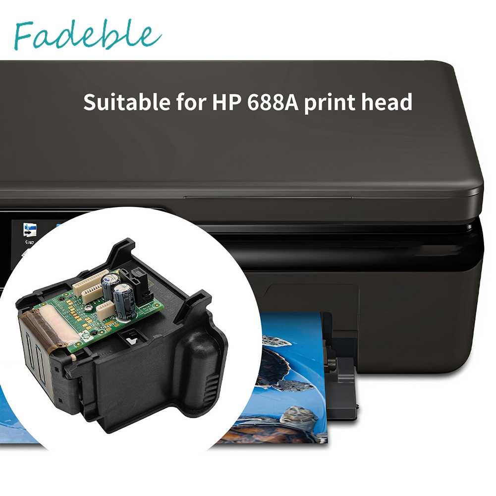 Đầu In Thay Thế HP688 CN688A 4 Khe Cho HP HP5510 / HP4610