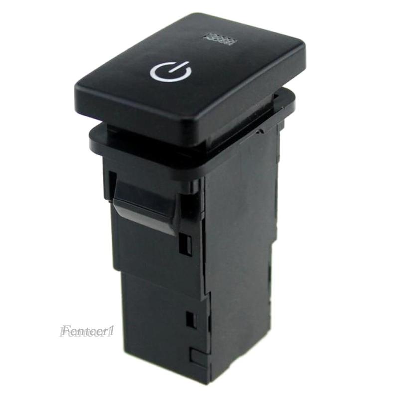 [Fenteer1] Công Tắc Khởi Động Xe Hơi 12V Có Đèn LED Xanh