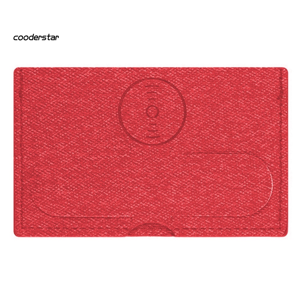 Miếng Dán Điện Thoại Siêu Mỏng Có Ngăn Đựng Thẻ Từ Tính Không Để Lại Dấu Vết