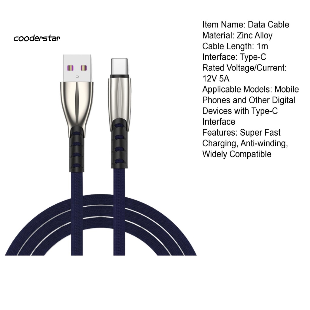 Dây Cáp Sạc Nhanh Type-C Chất Lượng Cao