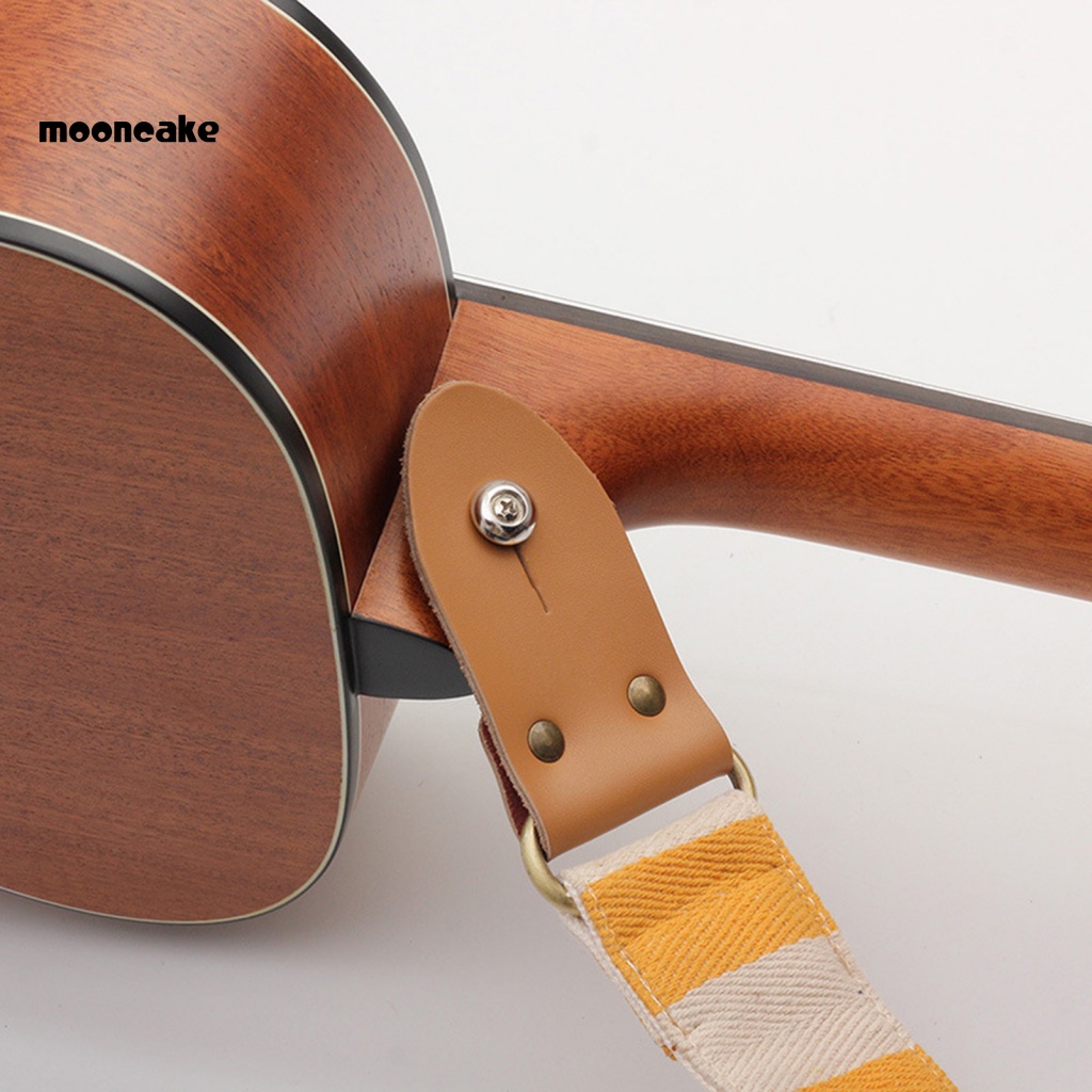 1 Bộ Dây Đeo Đàn Guitar Bass / Ukulele Chắc Chắn Có Thể Điều Chỉnh