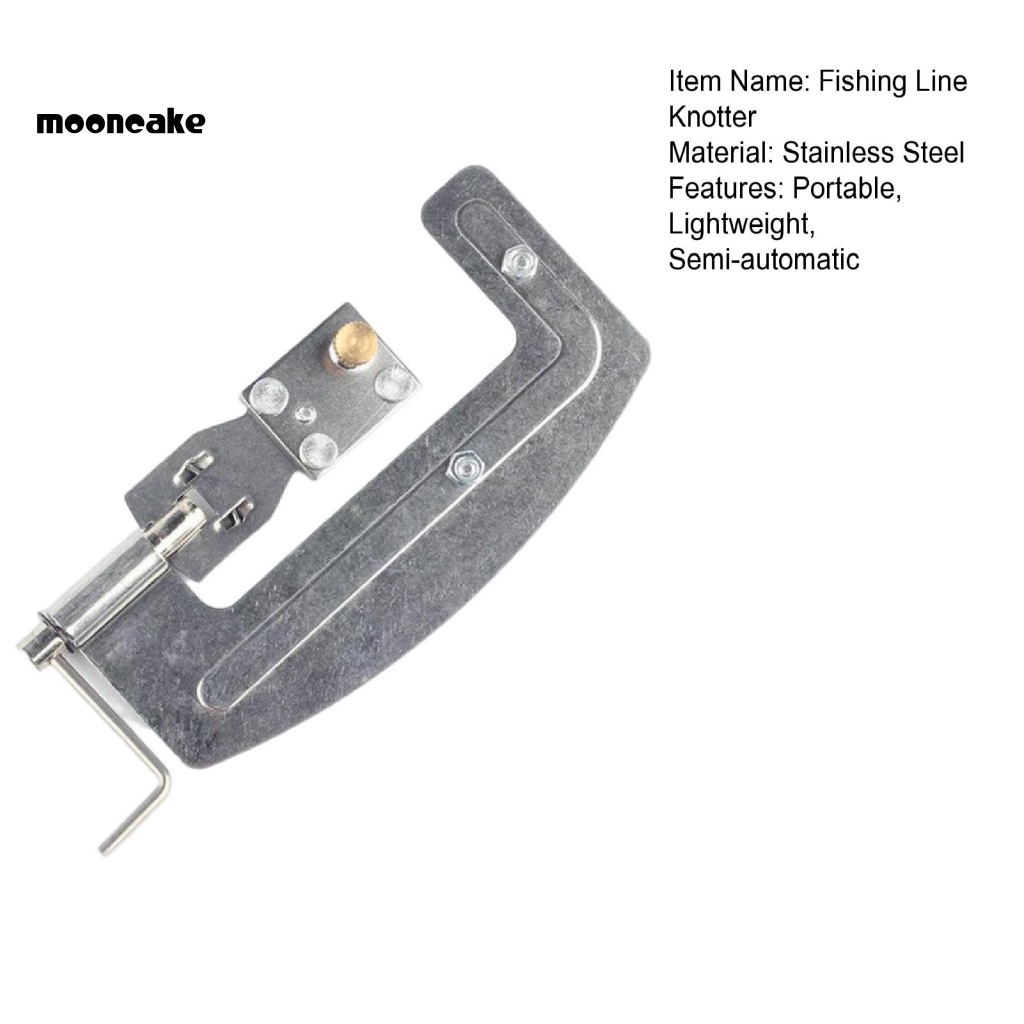 < Mooncake > Dụng Cụ Buộc Dây Câu Cá Bán Tự Động Chống Mài Mòn