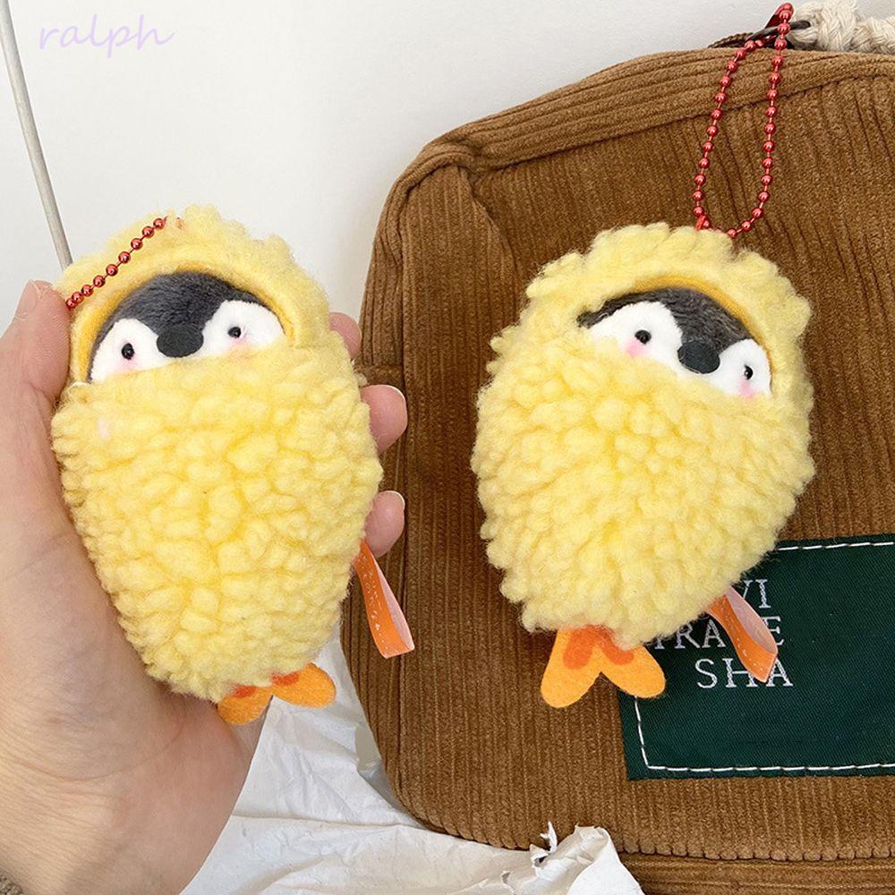 Móc Khóa Hình Búp Bê Nhồi Bông Dễ Thương Phong Cách Nhật Bản