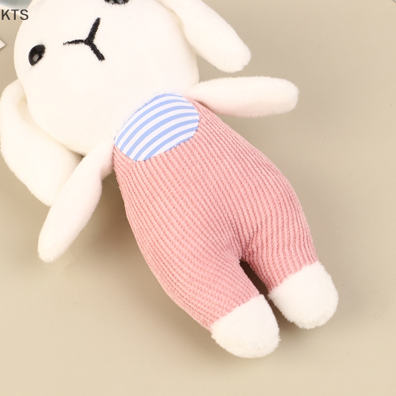 1 Móc Khóa Thỏ Nhồi Bông 14cm Đáng Yêu Thời Trang