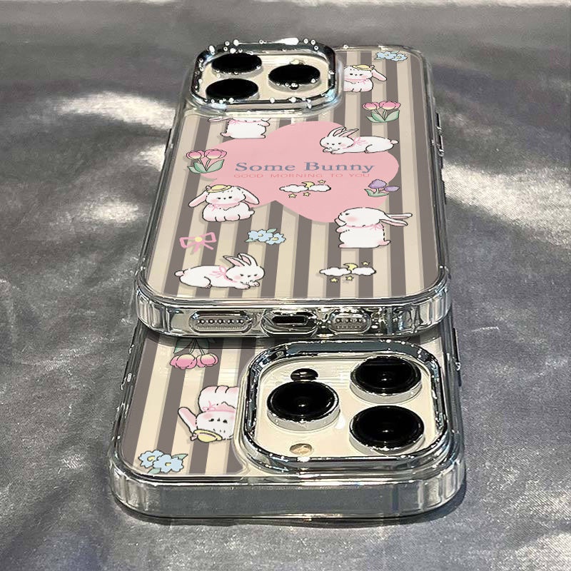 ✅Ốp Điện Thoại Mềm Chống Sốc In Hình Thỏ Hoạt Hình Cho Iphone 14Pro 12In 13 max 8 117 / YBE4