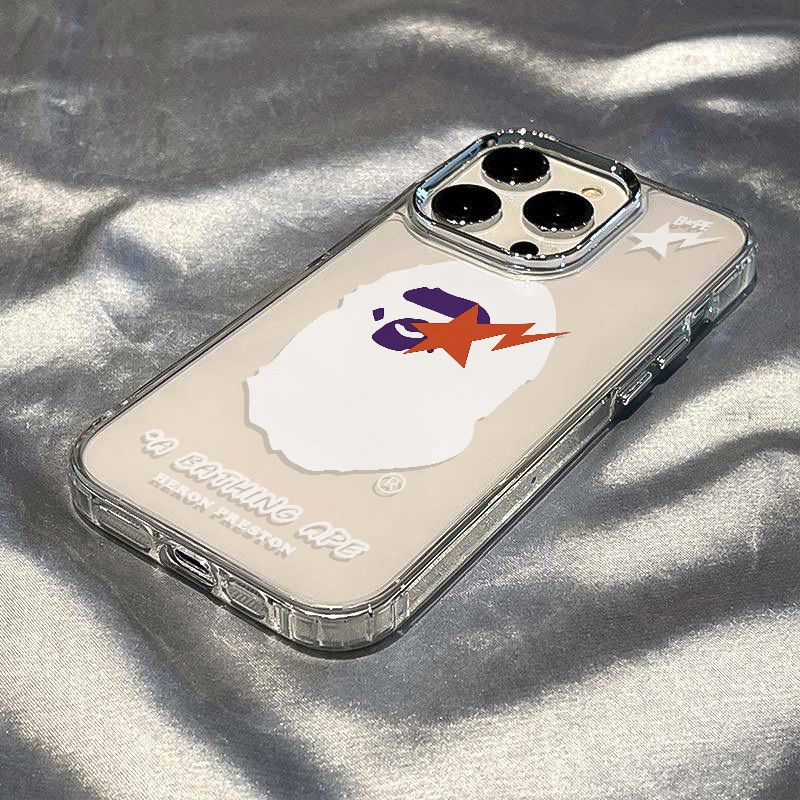 ✅Ốp Điện Thoại Mềm Chống Sốc 13 Ape Đơn Giản Cho Iphone12 max14pro7811 Apple plus