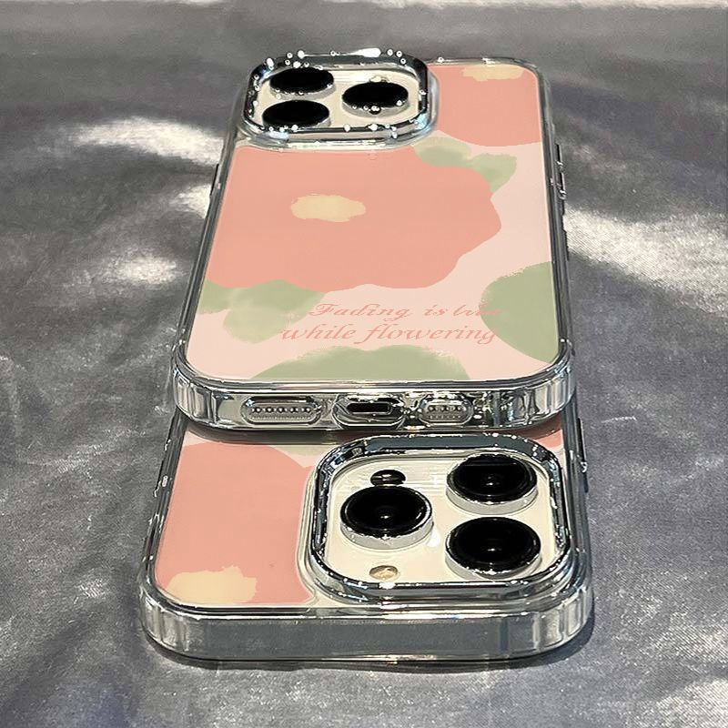 ✅Ốp Điện Thoại Mềm Chống Sốc Họa Tiết Hoa Cho Iphone 14Pro 11Plus 12 8 7 13max / ZVSO