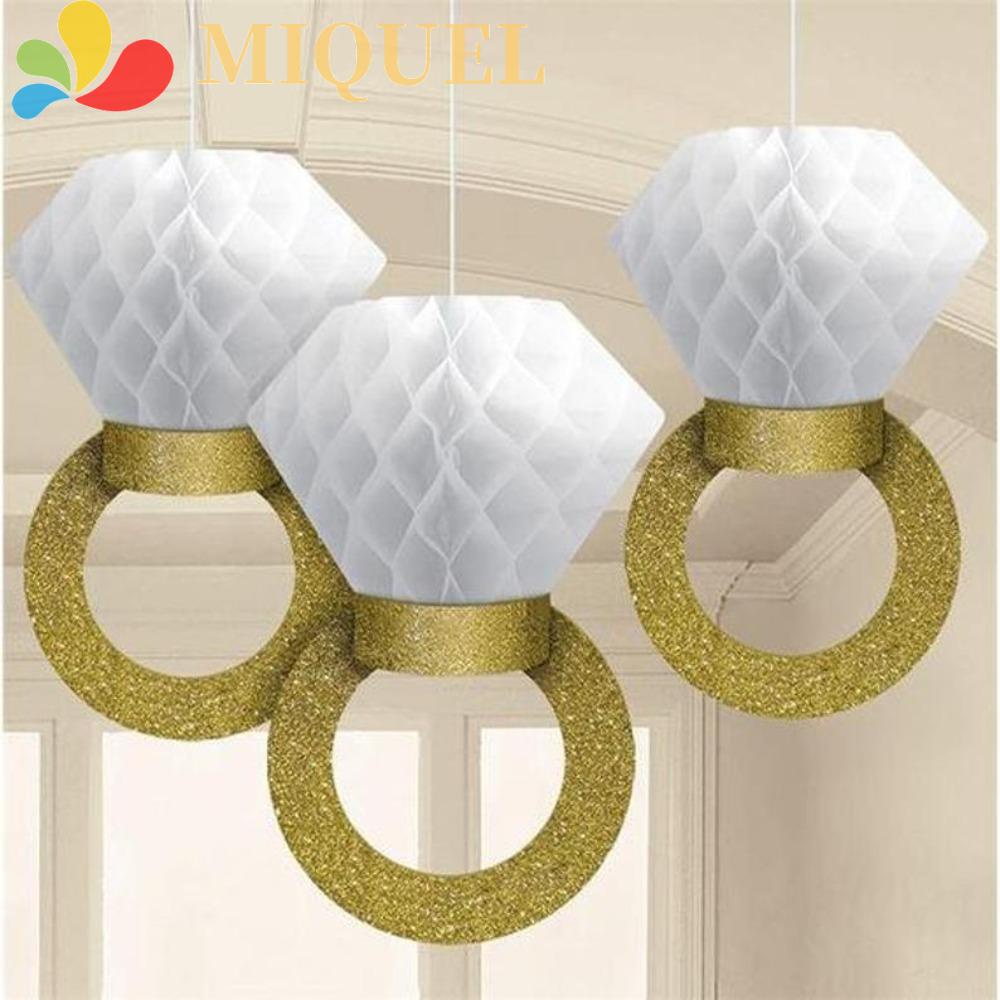 Hoa Giấy Trang Trí Xinh Xắn Chất Lượng|Nhẫn Treo Trang Trí Tiệc Cưới Sáng Tạo