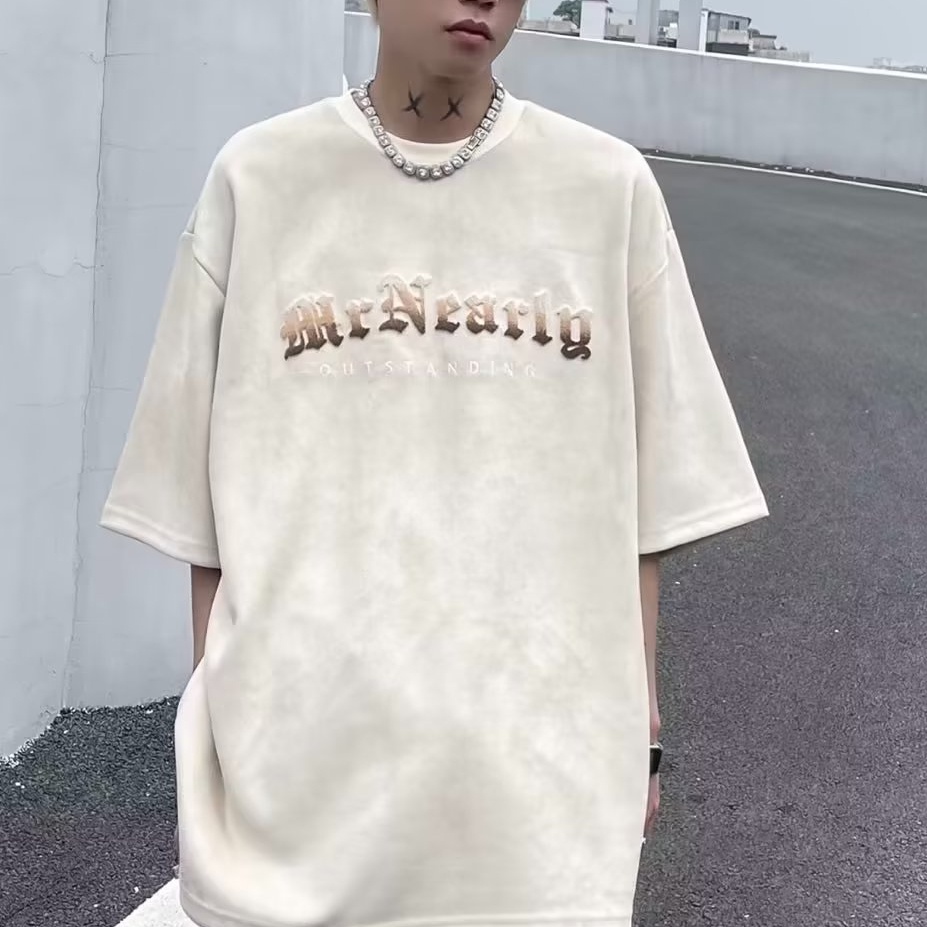 Áo Thun Tay Ngắn Phong Cách Retro Mỹ Thời Trang Mùa Hè Mới Cho Nam