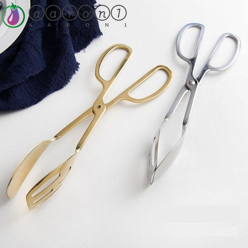 Kẹp Gắp Bánh Mì AARON1 Bằng Thép Không Gỉ 2023 Cách Nhiệt Tiện Dụng