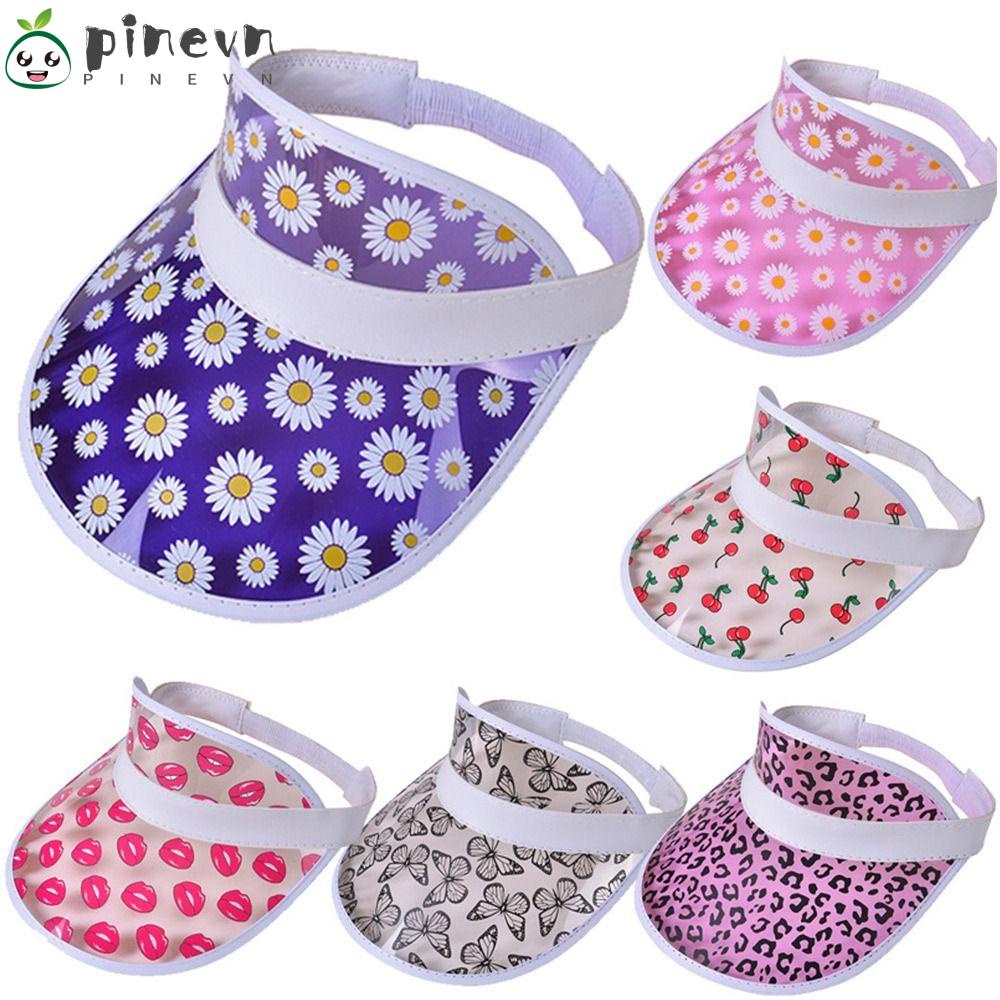 Mũ Lưỡi Trai Hở Chóp Màu Trong Suốt Thời Trang Mùa Hè