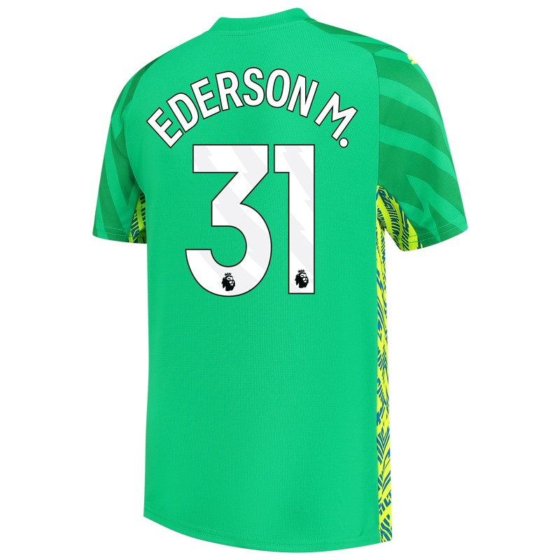 Áo Thun Thể Thao Mẫu Mới 2023-2024 MAC Goalkeeper Home Away Ederson