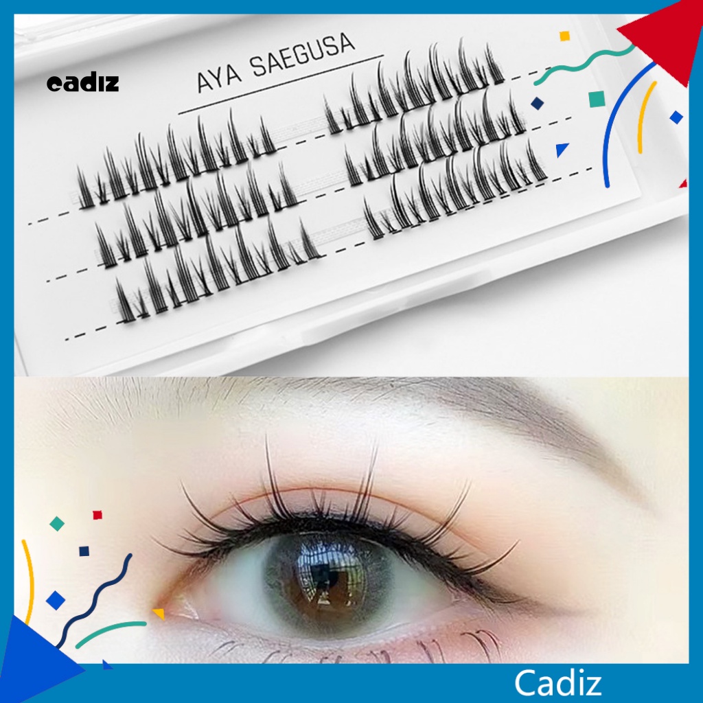 Hộp 78 Cụm Lông Mi Giả Bằng Sợi Tự Nhiên Dễ Sử Dụng Dành Cho Cô Dâu