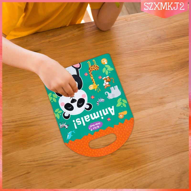 Sách Dán Tĩnh Điện Có Thể Tái Sử Dụng Giáo Dục Sớm Cho Bé szxmkj2