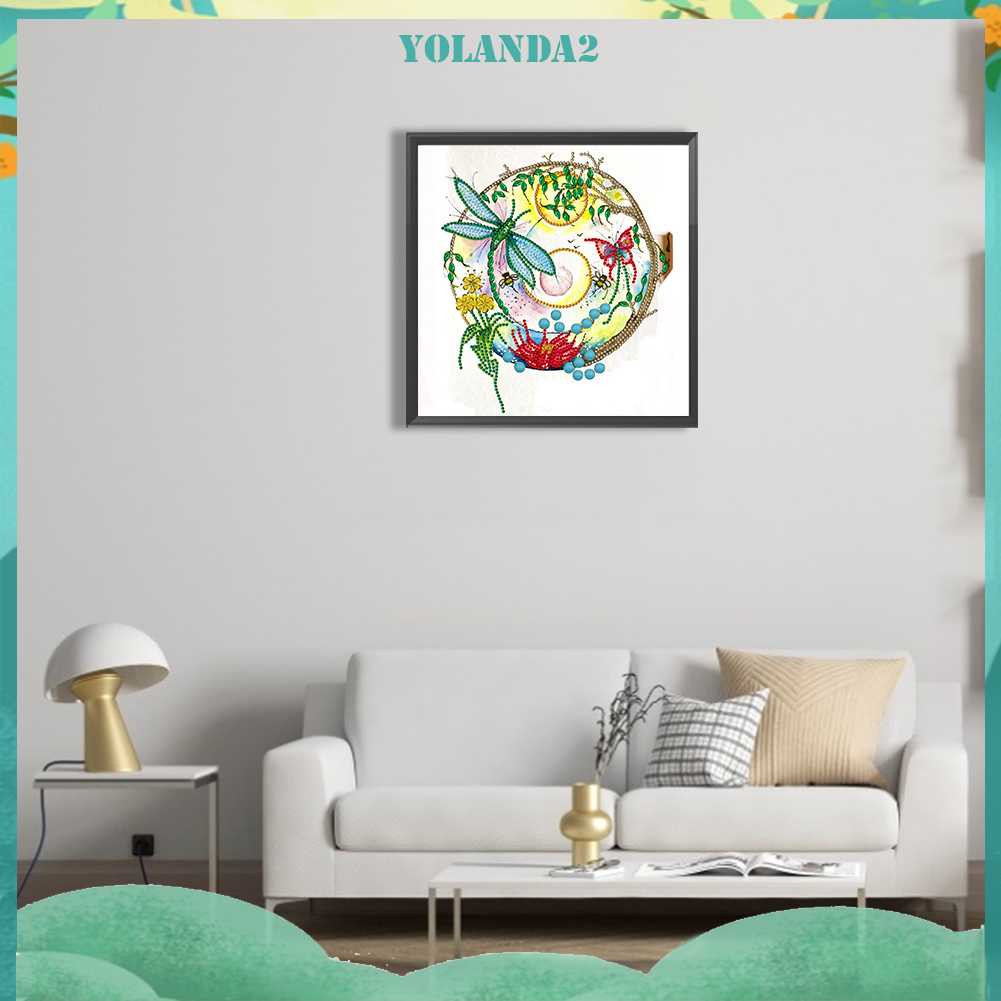 Bộ Tranh Đính Đá 5D Tự Làm Hình Động Vật Dễ Thương