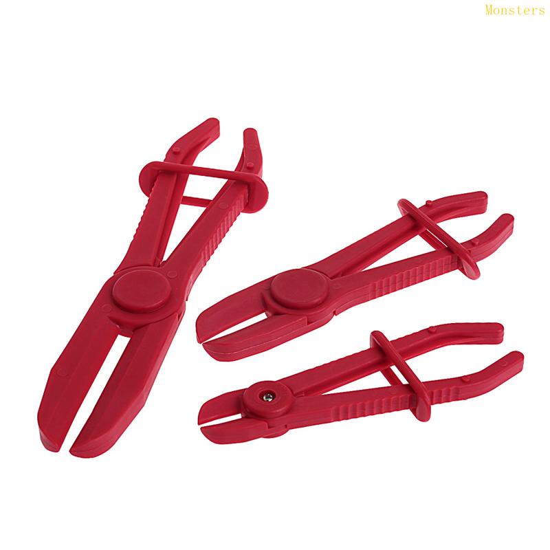 Set 3 Kìm Kẹp Ống Nhiên Liệu / Nước Rảnh Tay Bằng Nylon Mới