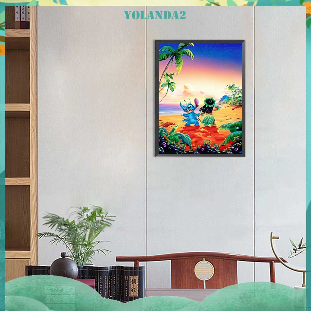 Tranh Đính Đá Kim Cương Toàn Bộ 5D DIY Hình Vẽ Nghệ Thuật Trang Trí Nhà Cửa