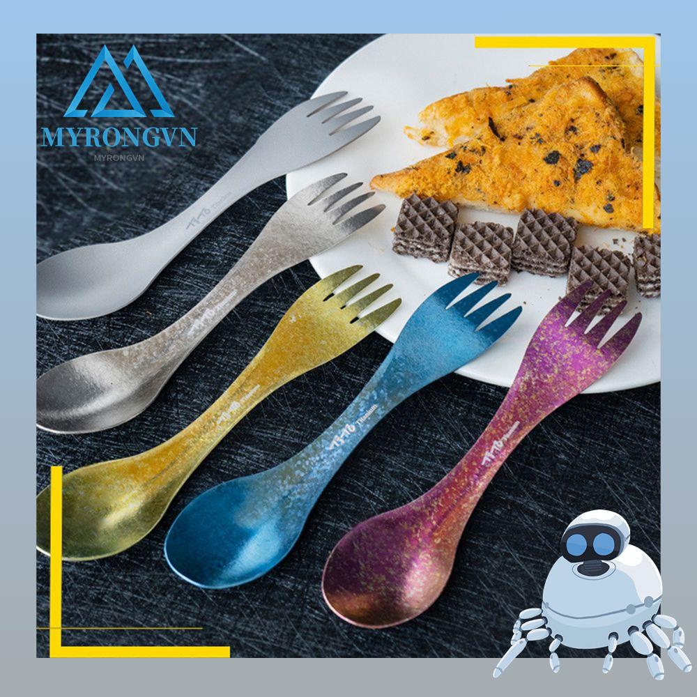 Muỗng Titan Thiết Kế Nhỏ Gọn Tiện Dụng Khi Đi Dã Ngoại