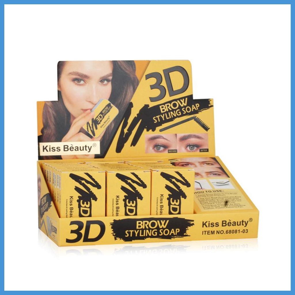 Bộ Xà Phòng Định Hình Lông Mày Kèm Cọ Lâu Trôi Chống Thấm Nước