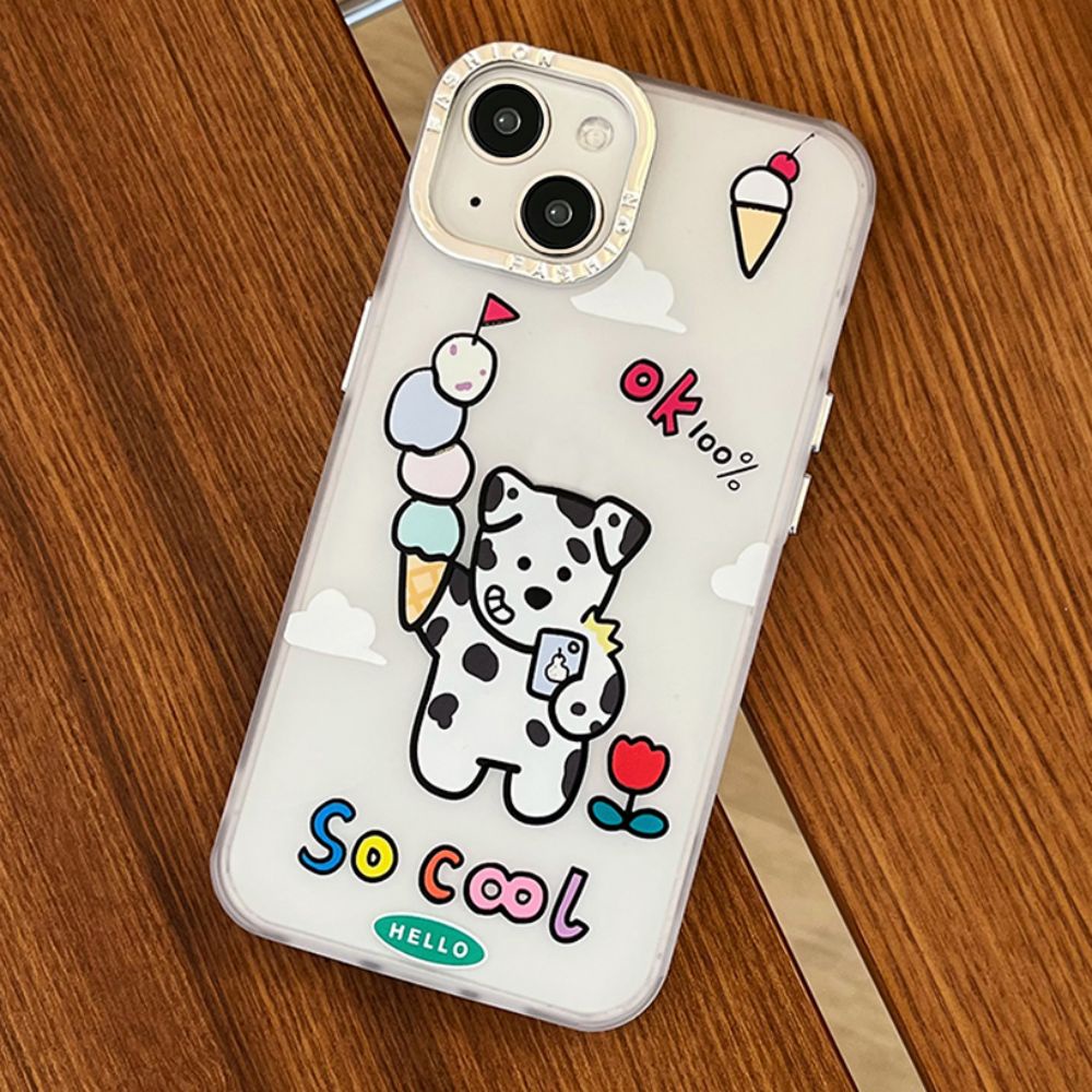 Ốp Điện Thoại TPU Mềm Chống Sốc Họa Tiết Hoạt Hình Cho IPhone 11 14 13 12 Pro Max XS XR 7 8 Plus