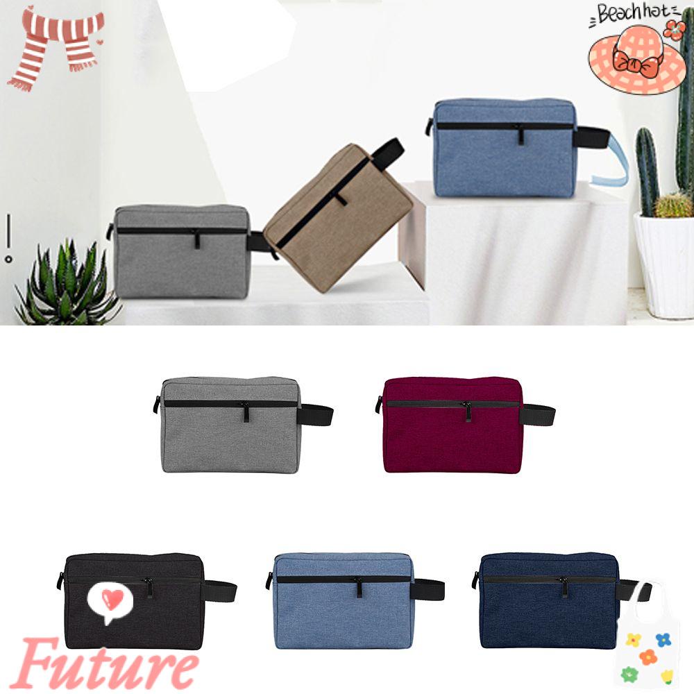 Túi Canvas Đựng Mỹ Phẩm Chống Bụi Tiện Lợi Khi Đi Du Lịch Ốp