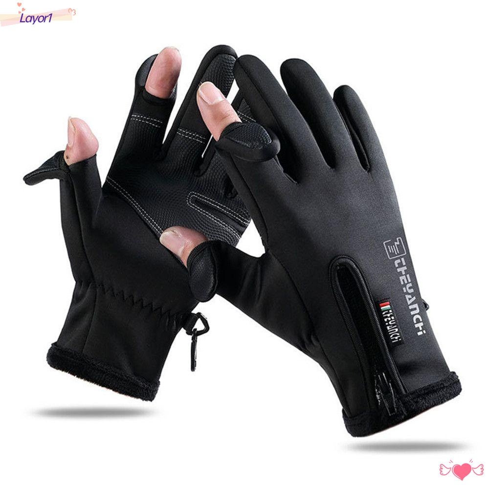 Găng Tay Thể Thao Ngoài Trời Chống Thấm Nước Giữ Ấm Mùa Đông LAYOR1 Sự Bảo
