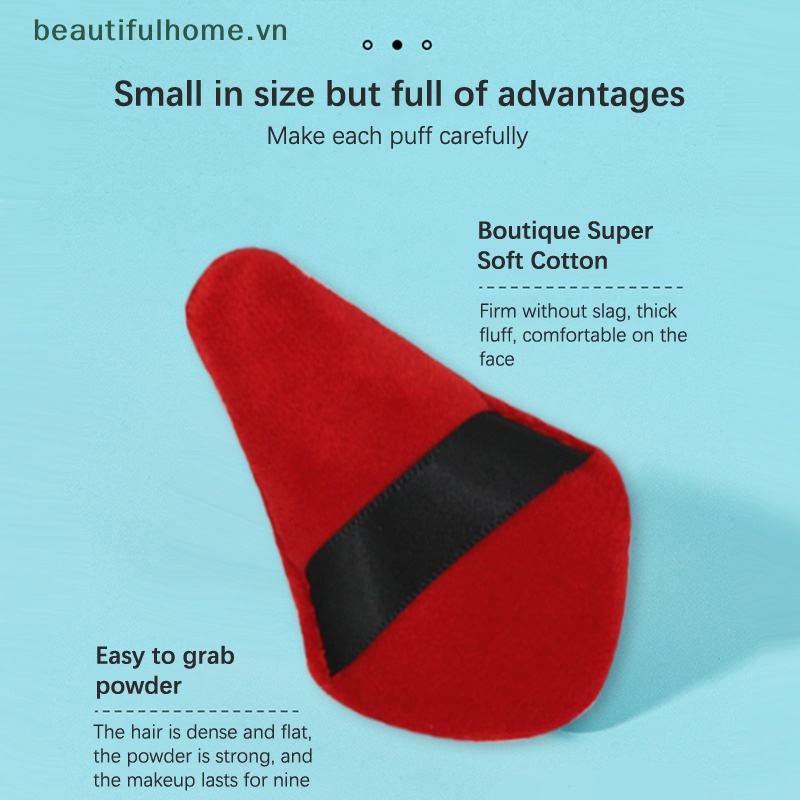 1 Mút Trang Điểm Cotton Mini Hình Viên Kim Cương