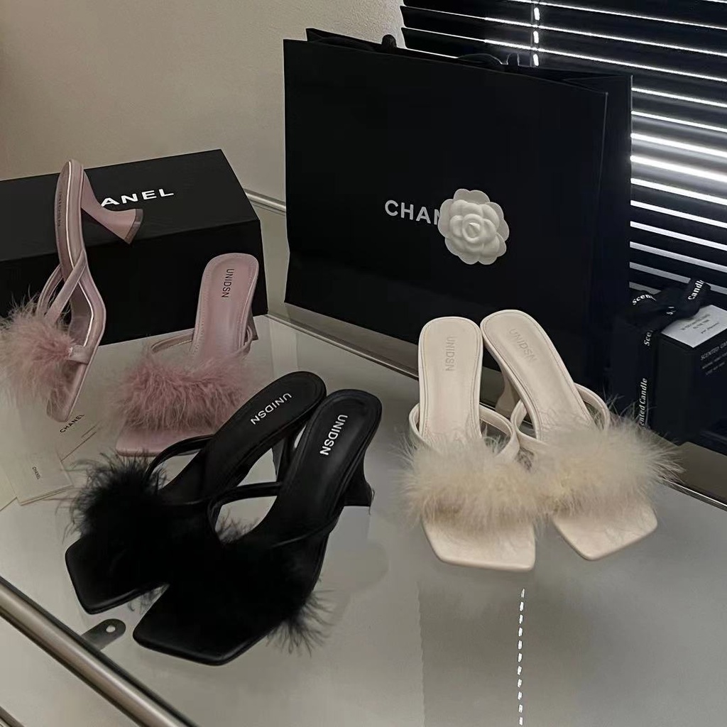 Giày Cao Gót Sandal Thời Trang Mùa Hè 2023 Mới Cho Nữ